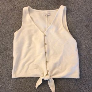 Madewell tie crop